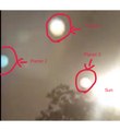 3 of NIBIRU Planets caught today in sunrise texas may 25 2017 1