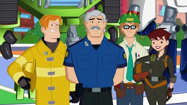 Мультфильмы Трансформеры #БотыСпасатели 1 1. Семья героев. Мультики про роботов и Оптимуса