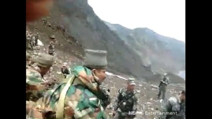 Chinese Military Breaking and Trying to Enter Indian Territory _ Exclusive