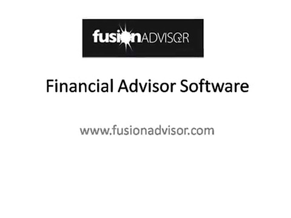 Investment Advisor Software
