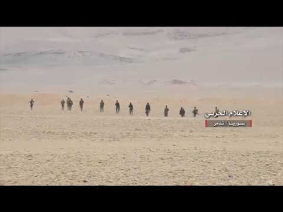 Syrian State Forces Advance Against Islamic State in Homs Province