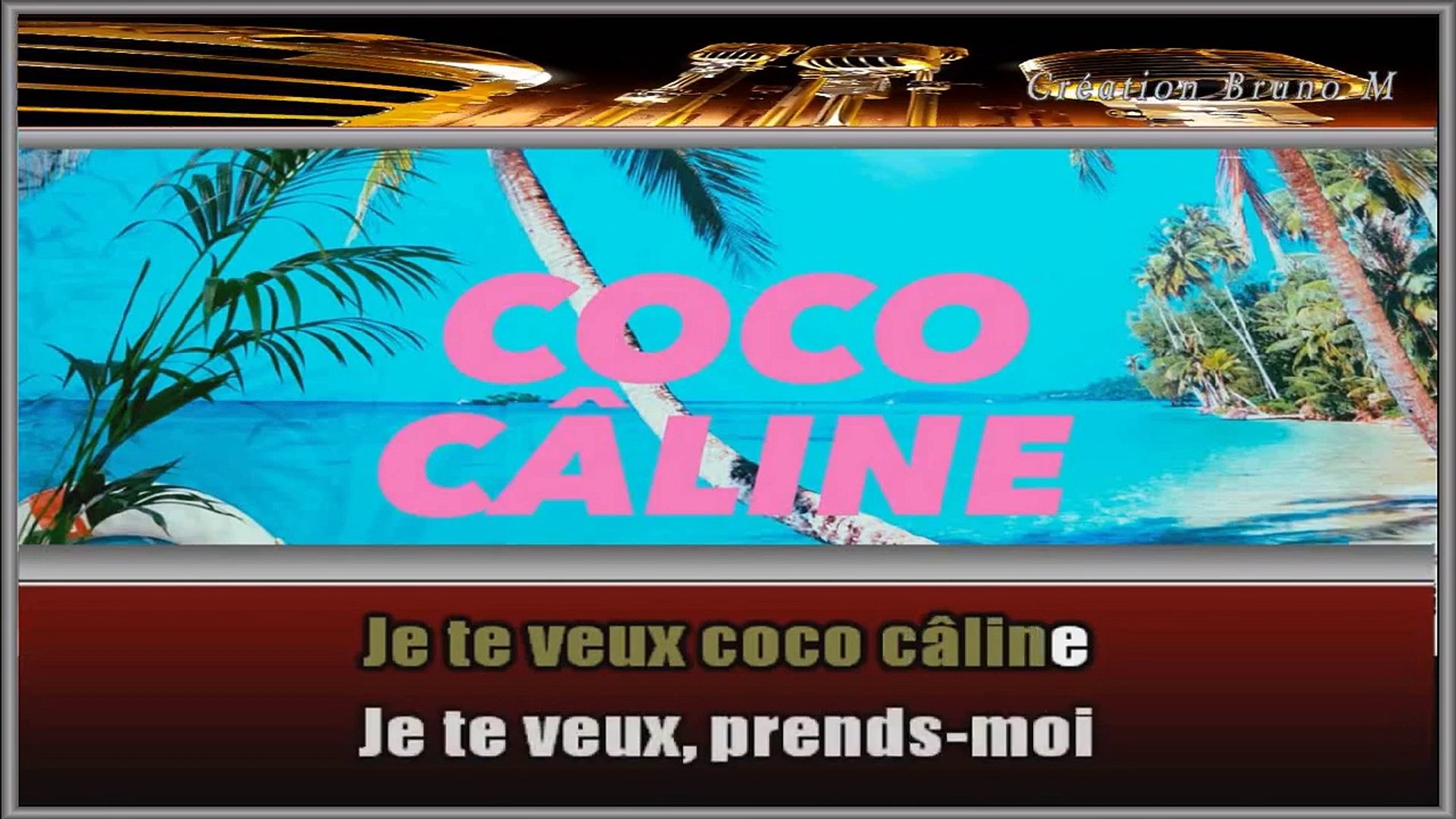 Julien Doré - Coco Câline KARAOKE / INSTRUMENTAL - Vidéo Dailymotion