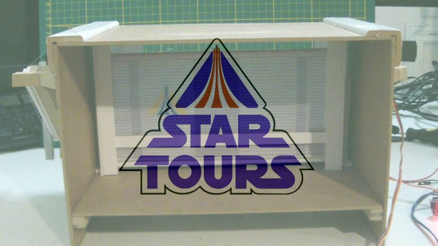 Mini Star Tours - Rideau fonctionnel