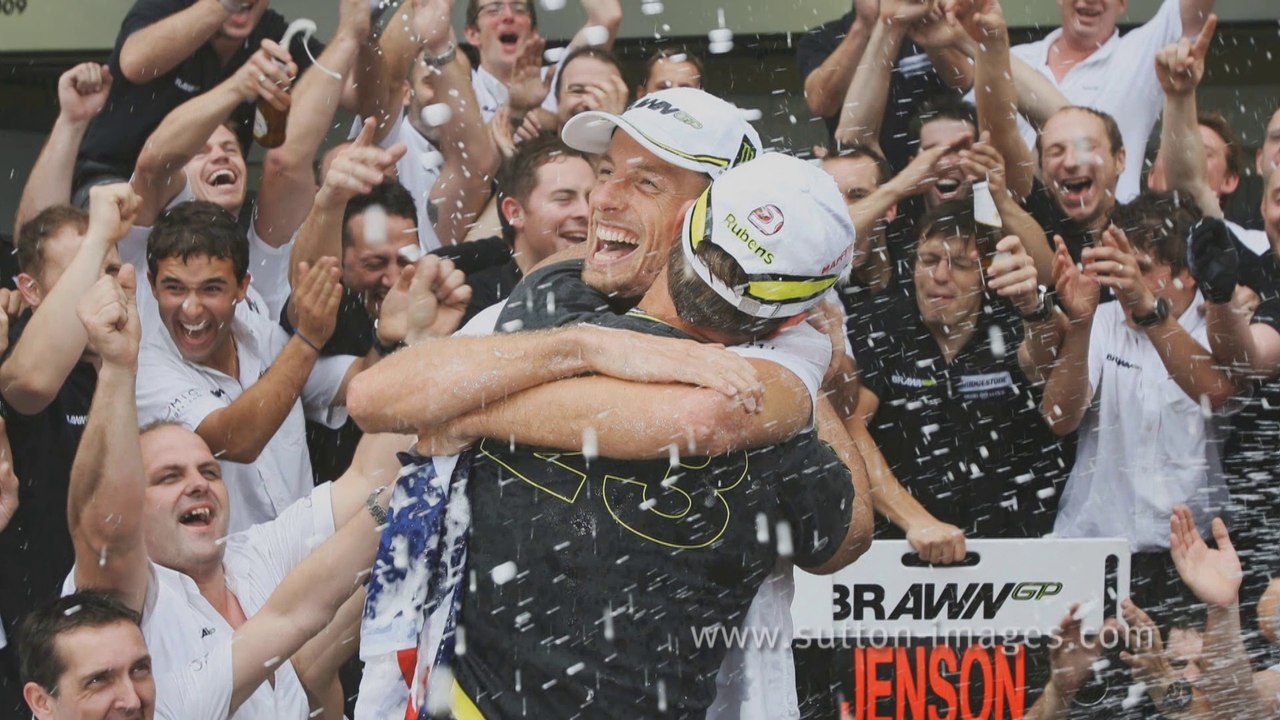 The last course of the gentleman Jenson Button