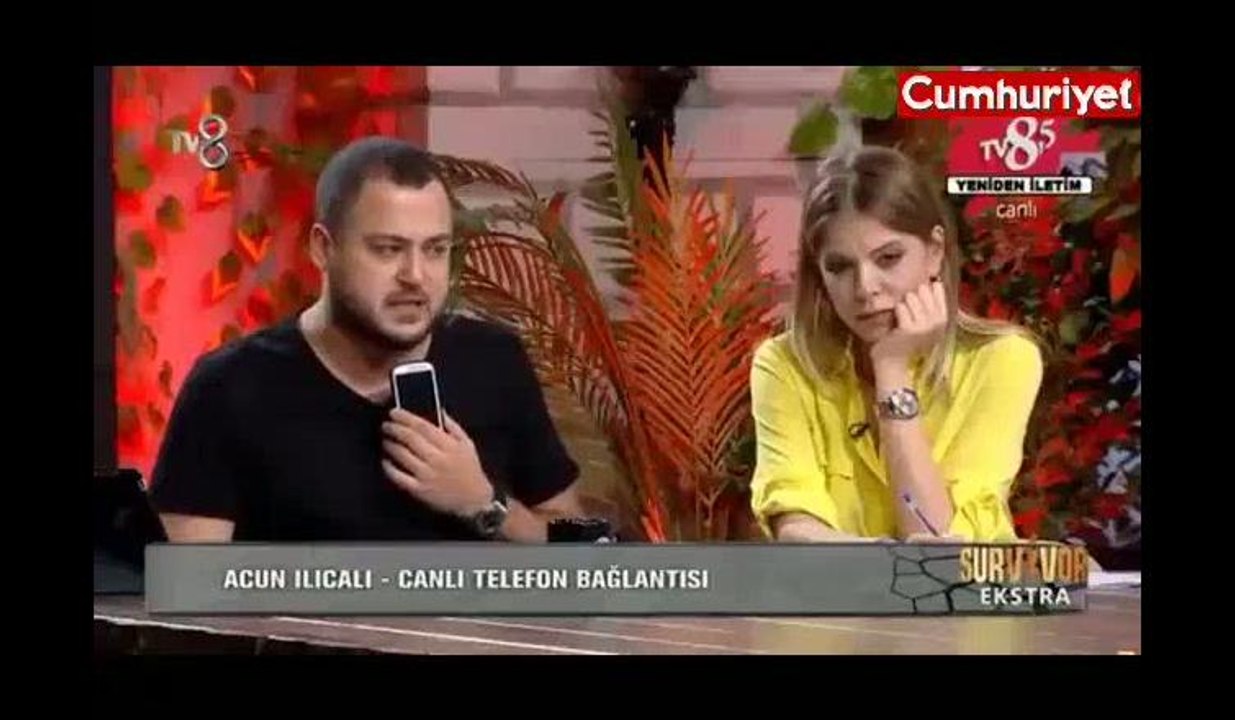 Acun Ilıcalı, canlı yayına bağlanıp sunucuyu azarladı