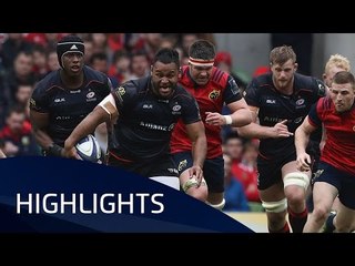 Télécharger la video: Munster Rugby v Saracens (SF2) - Highlights – 22.04.2017