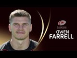 Owen Farrell (Saracens) - EPCR European Player of the Year 2017 Nominee
