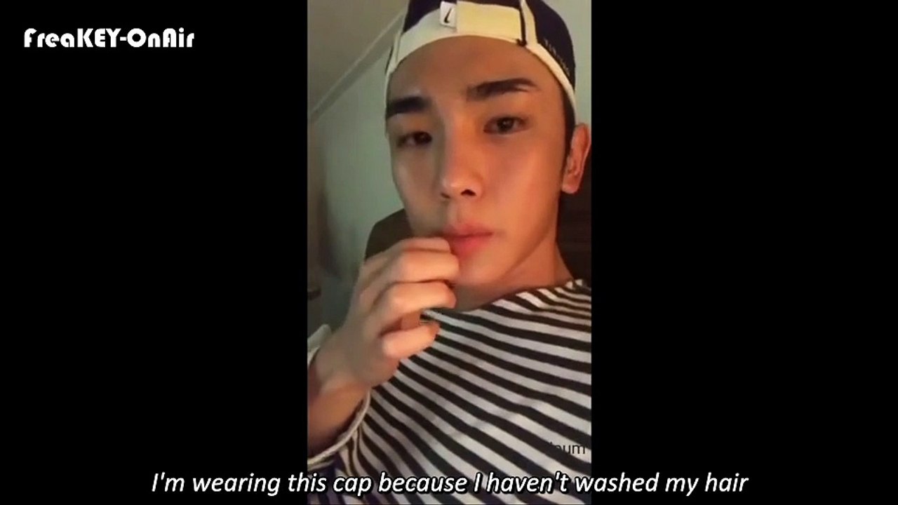 [ENG SUB] 170514 Key's IG live