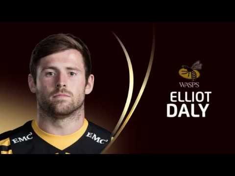 Elliot Daly (Wasps) - EPCR European Player of the Year 2017 Nominee