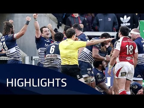 Ulster Rugby v Bordeaux-Bègles (Pool 5) Highlights – 21.01.17
