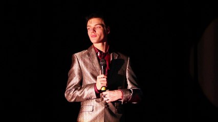 Alex Swindle sings 'Bridge Over Troubled Water' Sheffield Remembers 2016