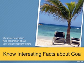 Interesting Facts about Goa you didn't Know