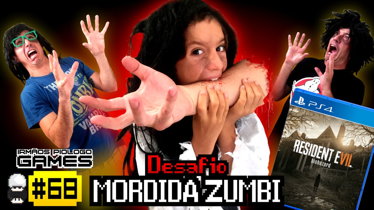 Irmãos Piologo Game 68 - Resident Evil 7 e Desafio da Mordida Zumbi