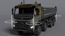 Volvo Technology développe un camion à déchets et ordures autonome
