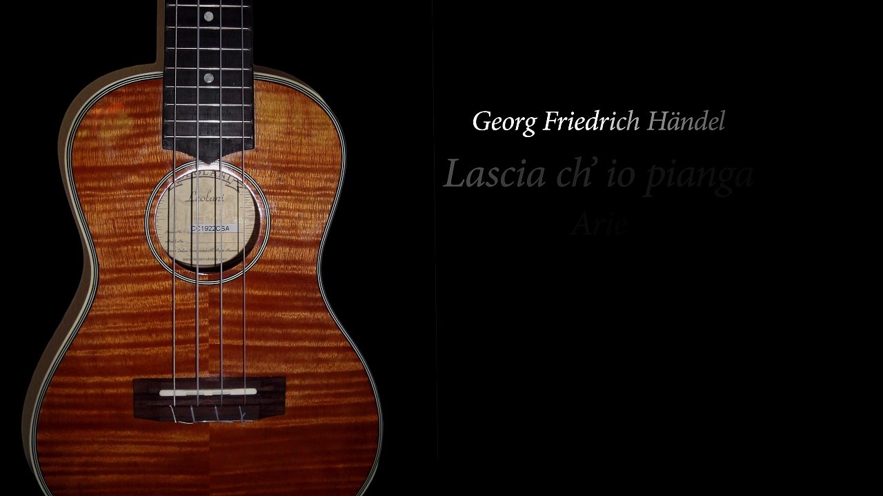 Arie by Händel for Ukulele