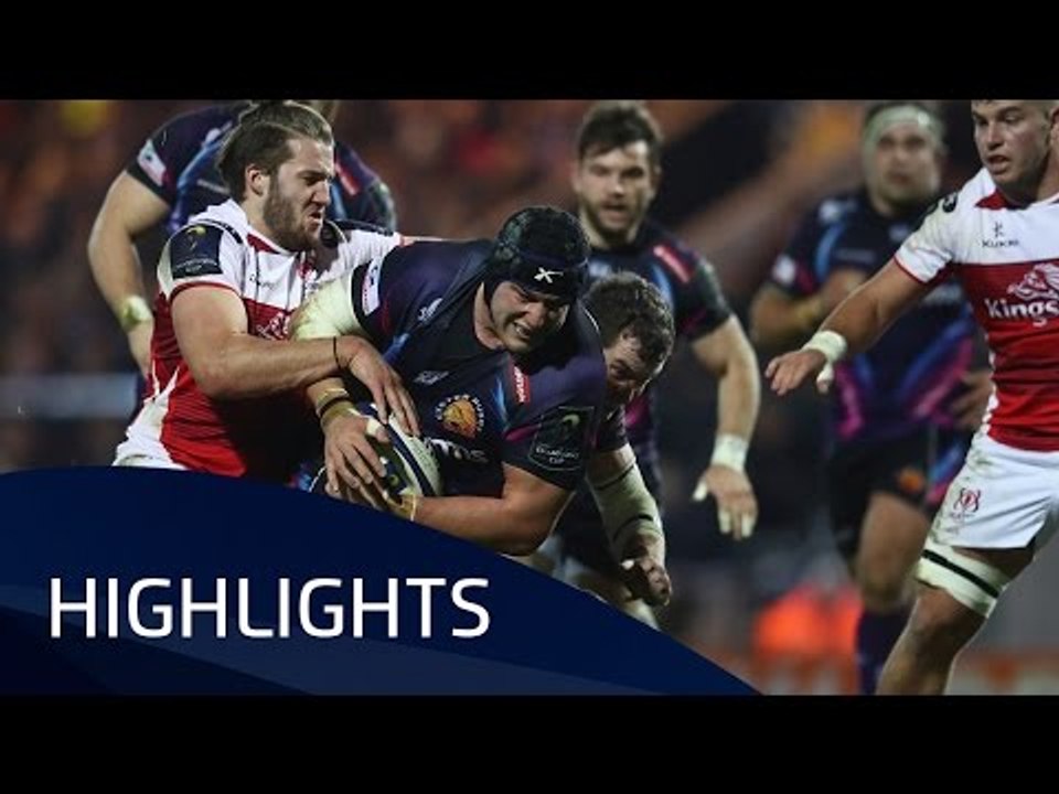 Exeter Chiefs v Ulster Rugby (Pool 5) Highlights – 15.01.2017