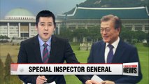 Presidential Office asks Nat'l Assembly to recommend nominees for Special Inspector General