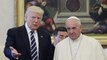 Donald Trump meets with Pope Francis in the Vatican