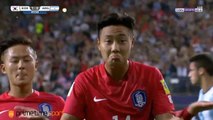 Sul-coreano provoca Maradona após gol de vitória sobre a Argentina no Mundial Sub-20