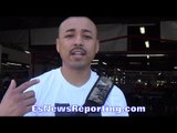 Giovani Segura REACTS TO Mayweather SAYING Golovkin is 