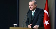 Erdoğan'dan Basın Toplantısında Gazeteciye Tatlı Sert Uyarı: Orada Daldın Galiba