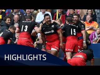 Saracens v Wasps (SF1) Highlights – 23.04.2016