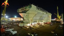 US Navy Launches USS Tripoli Small Carrier that can Launch F 35B Stealth Jets