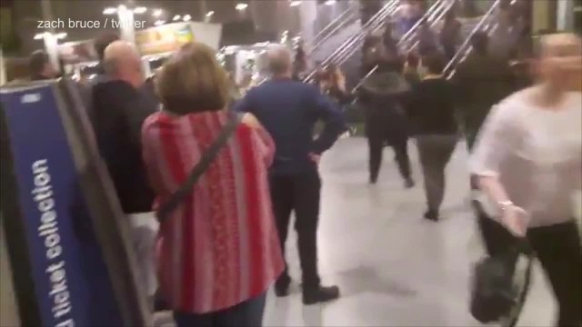 Aftermath of Manchester Arena terror attack as thousands flee