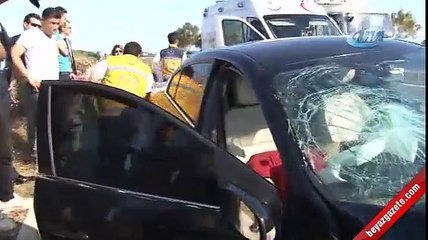 Bahçeli'nin konvoyunun geçişi sırasında kaza