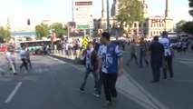 Gümüşhaneli ve Erzurumlu Taraftarlar Istanbul'a Çıkarma Yaptı