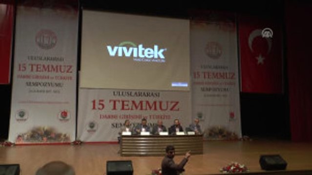 Uluslararası 15 Temmuz Darbe Girişimi ve Türkiye Sempozyumu (2)