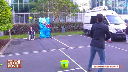 TPMP : Quand Henri Leconte se prête au jeu d’un tennis aquatique pas comme les autres
