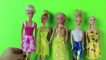 Beş Küçük Barbie Zıplamış Yatakta Bebek Şarkıları Türkçe Çizgi Filmler  #DAW,Çizgi film izle 2017
