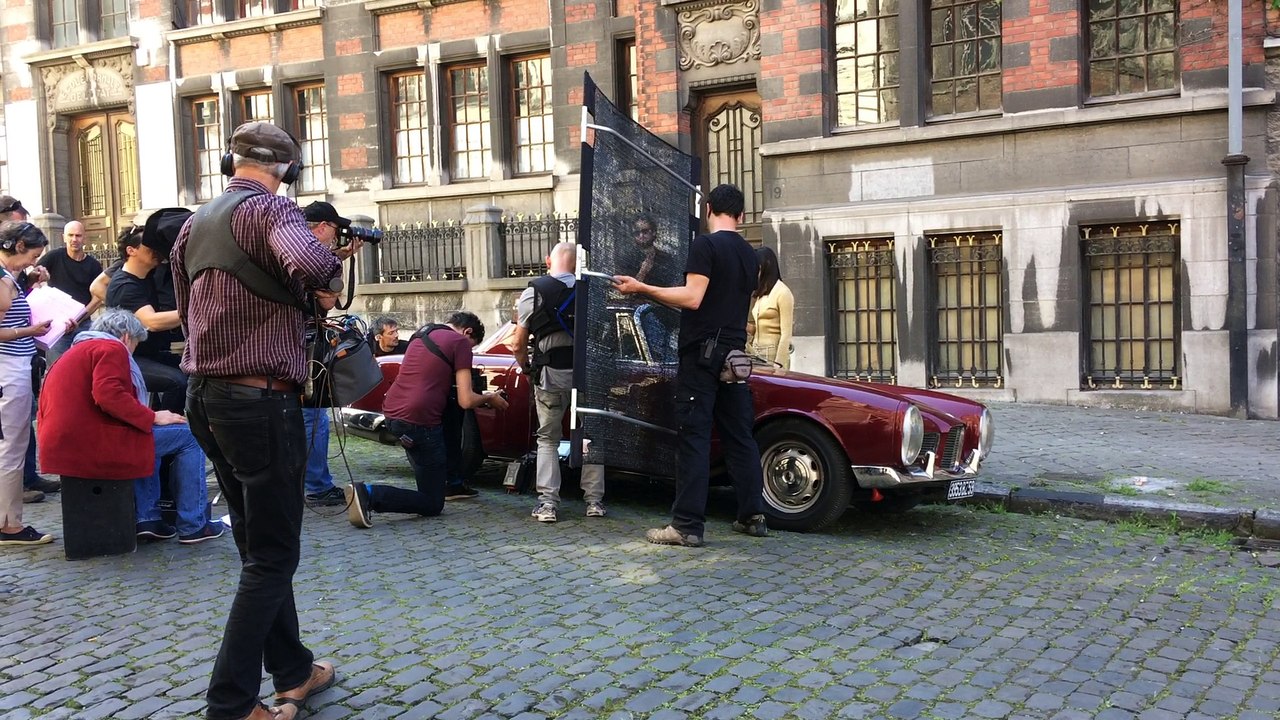 Tournage "Les Petits Meurtres d'Agatha Christie" à Tournai