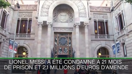 Justice - Messi condamné pour fraude fiscale