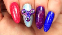 Fidget spinner nail art is a thing now so there's no where left to hide