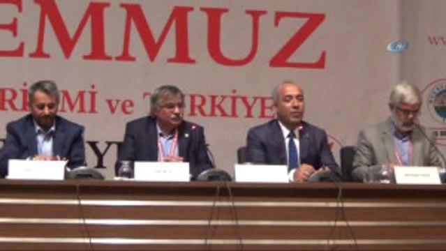 Muş'ta '15 Temmuz Darbe Girişimi ve Türkiye' Sempozyumu