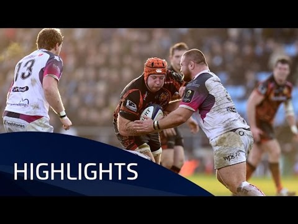 Exeter Chiefs v Ospreys (Pool 2) Highlights – 24.01.2016