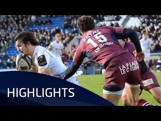 Bordeaux-Bègles v Exeter Chiefs (Pool 2) Highlights – 16.01.2016