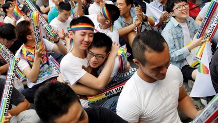 Taiwan becomes first Asian country to recognise same-sex marriage