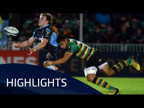 Glasgow Warriors v Northampton Saints (Pool 3) Highlights - 21.11.2015