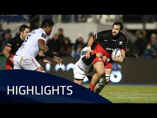 Saracens v Toulouse (Pool 1) Highlights - 14.11.2015