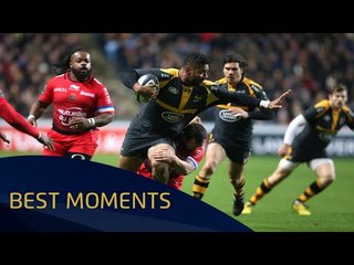 Great vision by Ruaridh Jackson with a long pass to Nathan Hughes - Champions Cup