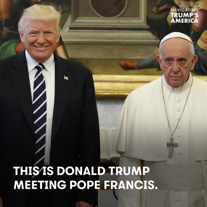 Donald Trump just met Pope Francis [Mic Archives]