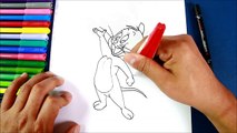 Par par dessiner facile Comment souris étape à Il jerry