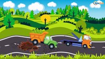 El CAMIóN - Grúas, Camiónes - Dibujo animado de Coches - Episodios completos de 1 hora - Carros