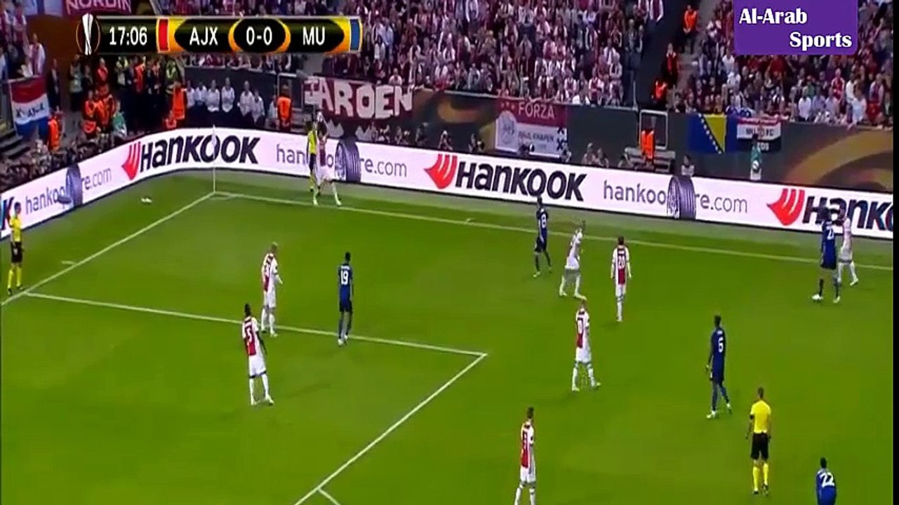 اهداف مانشستر يونايتد 2 - 0 اياكس امستردام | نهائي الدوري الاوروبي | 24-5-2017