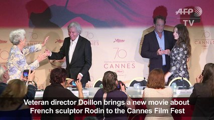 Movie about Rodin unveiled at Cannes Film Festival