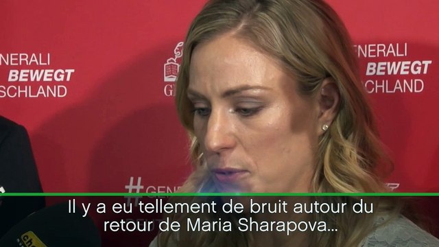 Sharapova - Kerber : ''Tellement de bruit autour du retour de Maria...''