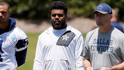 Slater: Zeke held out of practice, coaches 'downplayed' car accident